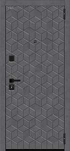 Товар Дверь Кьюб RBE Slate Art/Snow Art BR5141